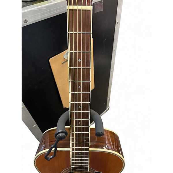 Used Zager ZAD-80 OM Natural Acoustic Guitar
