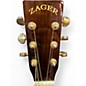 Used Zager ZAD-80 OM Natural Acoustic Guitar
