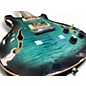 Used PRS SE HOLLOWBODY II PIEZO PEACOCK BLUE Solid Body Electric Guitar