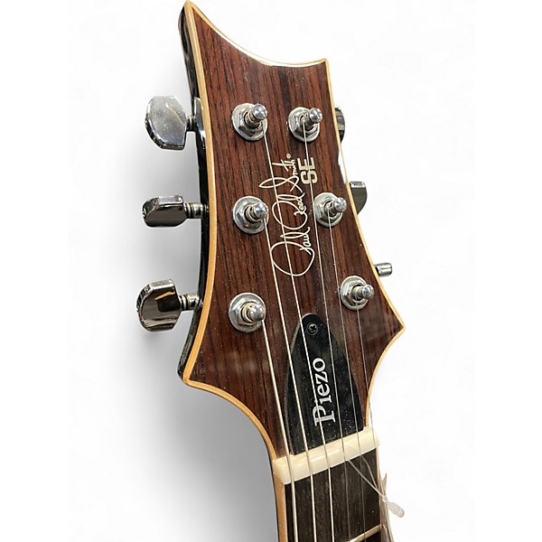 Used PRS SE HOLLOWBODY II PIEZO PEACOCK BLUE Solid Body Electric Guitar