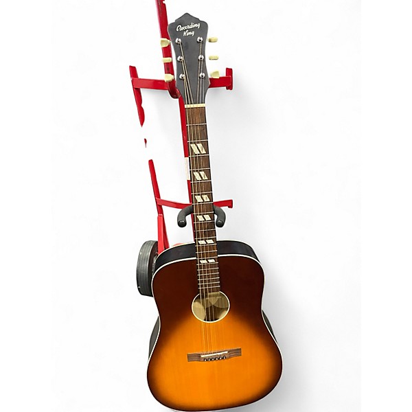 Used Recording King RDS 7T5 SUNBURST Acoustic Guitar,New Products : American Fashion Style Bags On Sale