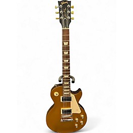 Used Gibson LES PAUL Gold Top Solid Body Electric Guitar