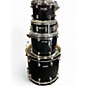 Used Taye Drums 4 Piece Studio Maple 4 Piece Black Drum Kit thumbnail
