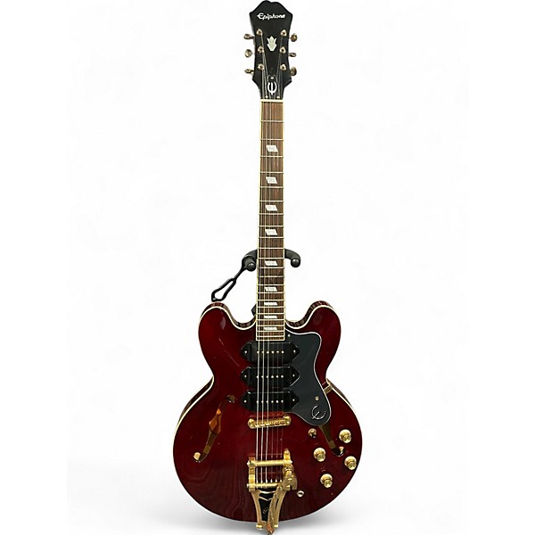 Used Epiphone Riviera P93 Worn Cherry Hollow Body Electric Guitar,All Products : American Fashion Style Bags On Sale