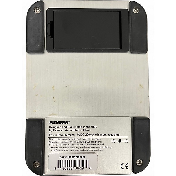 Used Fishman AFX Reverb Effect Pedal