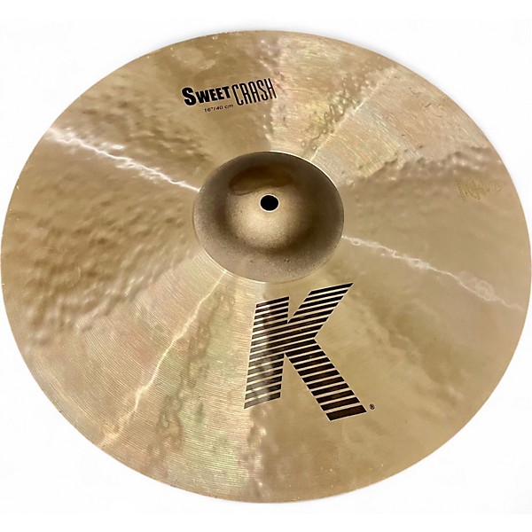 Used Zildjian 16in K Sweet Crash Cymbal