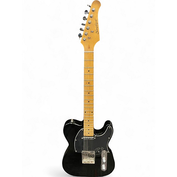 Used Sawtooth ET Black Solid Body Electric Guitar