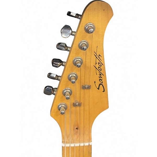Used Sawtooth ET Black Solid Body Electric Guitar