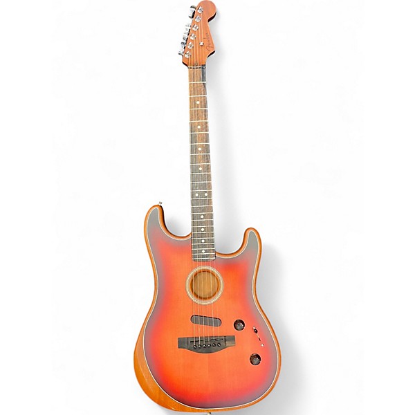 Used Fender American Acoustasonic Stratocaster 2 Color Sunburst Acoustic Electric Guitar,New Products : American Fashion Style Bags On Sale