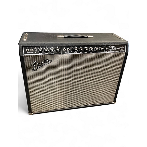 Used Fender 1965 Reissue Twin Reverb 85W 2x12 Tube Guitar Combo Amp