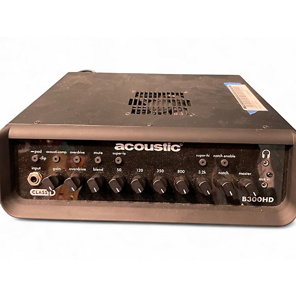 Used Acoustic B300HD Bass Amp Head