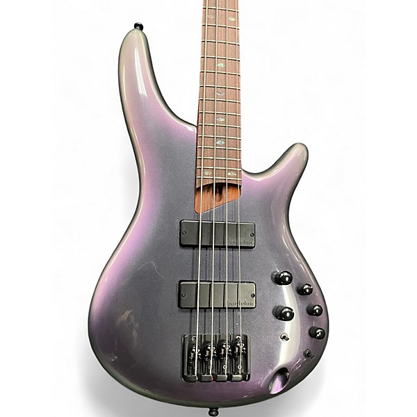 Used Ibanez SR5005E 5 String BLACK AURORA BURST Electric Bass Guitar,Specials : American Fashion Style Bags On Sale