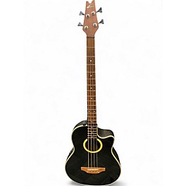 Used Applause AE40 Black Acoustic Bass Guitar