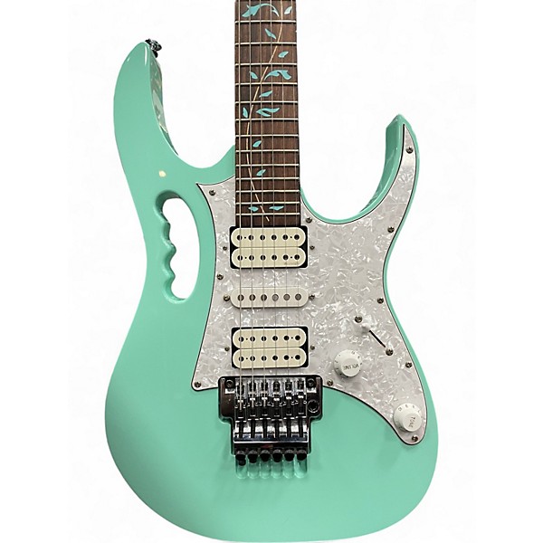 Used Ibanez JEM70V Steve Vai Signature Seafoam Green Solid Body Electric Guitar