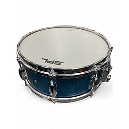 Used Miscellaneous 14X5 Blue Sparkle Snare Blue Sparkle Drum