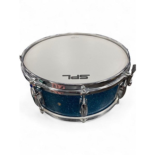 Used Miscellaneous 14X5 Blue Sparkle Snare Blue Sparkle Drum