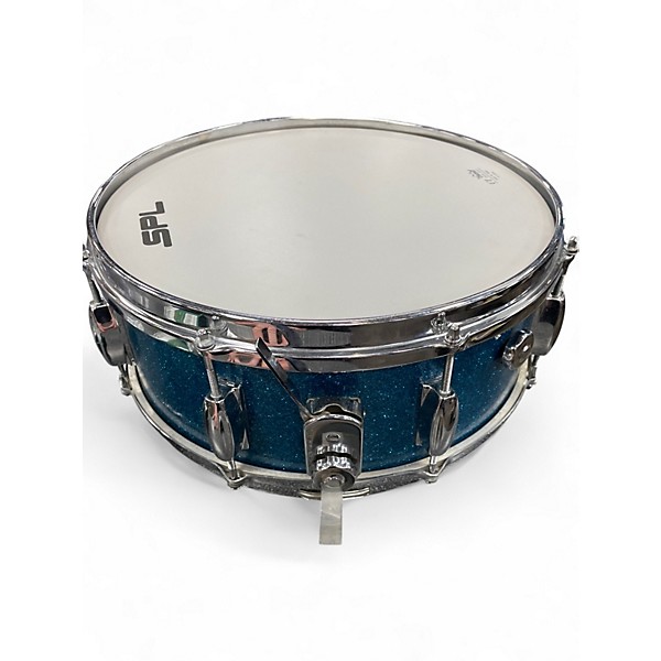 Used Miscellaneous 14X5 Blue Sparkle Snare Blue Sparkle Drum