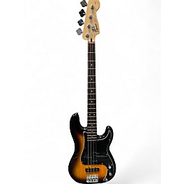 Used Squier Affinity Precision Bass 2 Tone Sunburst Electric Bass Guitar