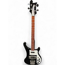 Used Rickenbacker 4003S Black Electric Bass Guitar