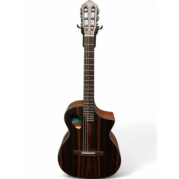 Used Michael Kelly MKFPNJEOFU Natural Ebony Acoustic Electric Guitar
