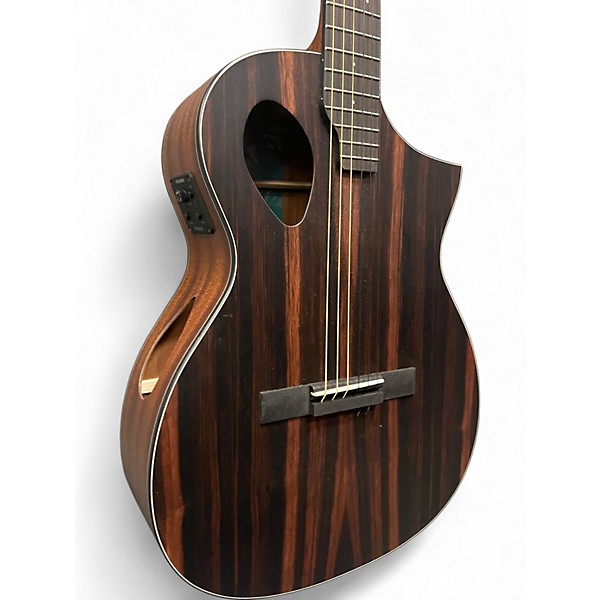 Used Michael Kelly MKFPNJEOFU Natural Ebony Acoustic Electric Guitar