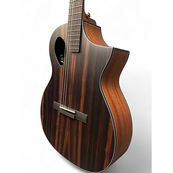 Used Michael Kelly MKFPNJEOFU Natural Ebony Acoustic Electric Guitar
