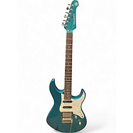 Used Yamaha PAC612VIIX Teal Green Metallic Solid Body Electric Guitar