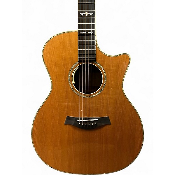 Used 1999 Taylor W-14-C Natural Acoustic Electric Guitar