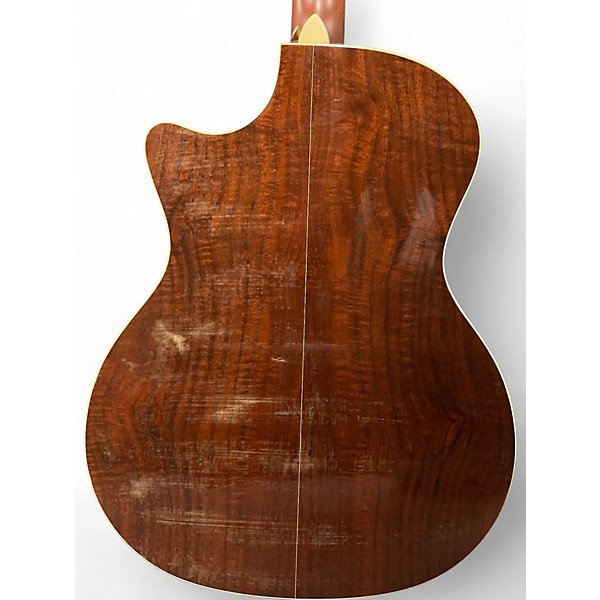 Used 1999 Taylor W-14-C Natural Acoustic Electric Guitar