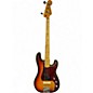 Vintage 1973 Fender Precision Bass 3 Color Sunburst Electric Bass Guitar thumbnail