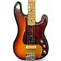 Vintage 1973 Fender Precision Bass 3 Color Sunburst Electric Bass Guitar