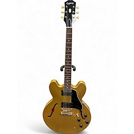Used Epiphone  ES-335 Inspired by Gibson Gold Hollow Body Electric Guitar
