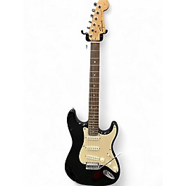 Used Squier 50th anniversary stratocaster Black Solid Body Electric Guitar