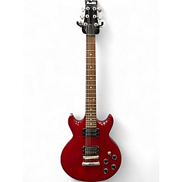 Used Ibanez GAX70 Candy Apple Red Solid Body Electric Guitar