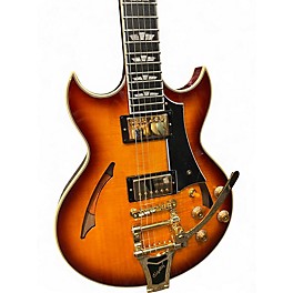 Used Epiphone Johnny A. Custom Sunset Glow Hollow Body Electric Guitar