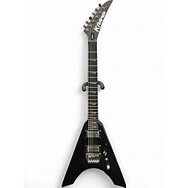 Used Kramer Nite-V Black Solid Body Electric Guitar