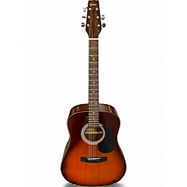 Used Dixon DG4AT 2 Color Sunburst Acoustic Guitar