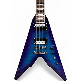 Used Firefly FFLV Blue Solid Body Electric Guitar