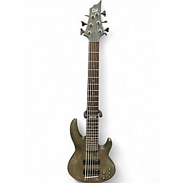 Used ESP LTD B206SM 6 String Green Electric Bass Guitar