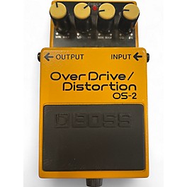 Used BOSS OS2 Overdrive Distortion Effect Pedal