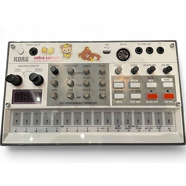 【美品】KORG volca sample2 本体 + ケーブル Korg Volca Sample 2 Digital Sample Sequencer POWER & CABLE