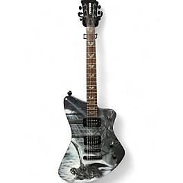 Used Fernandes samarai Custom Graphic Solid Body Electric Guitar