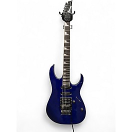 Used Ibanez rg760 laser blue Solid Body Electric Guitar