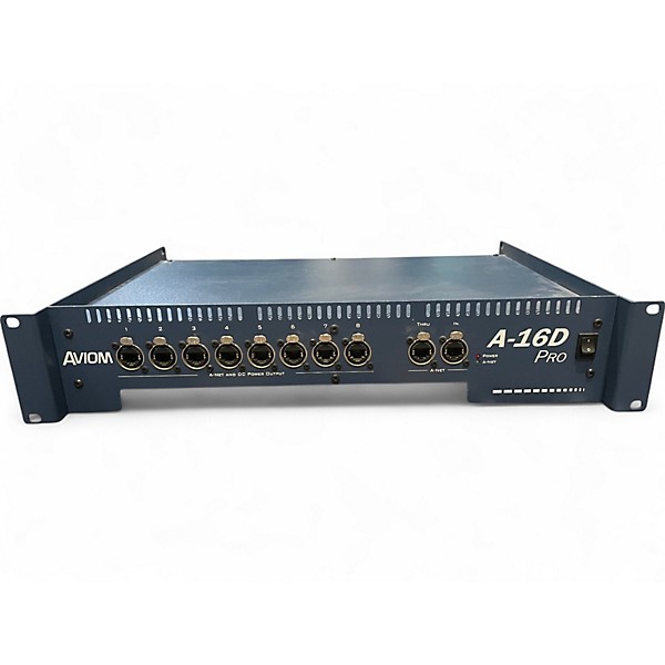 Used Aviom a16dpro Unpowered Mixer