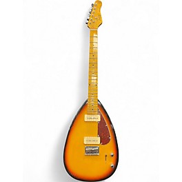 Used Indiana Indy Custom Tobacco Sunburst Solid Body Electric Guitar