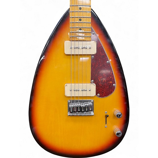 Used Indiana Indy Custom Tobacco Sunburst Solid Body Electric Guitar