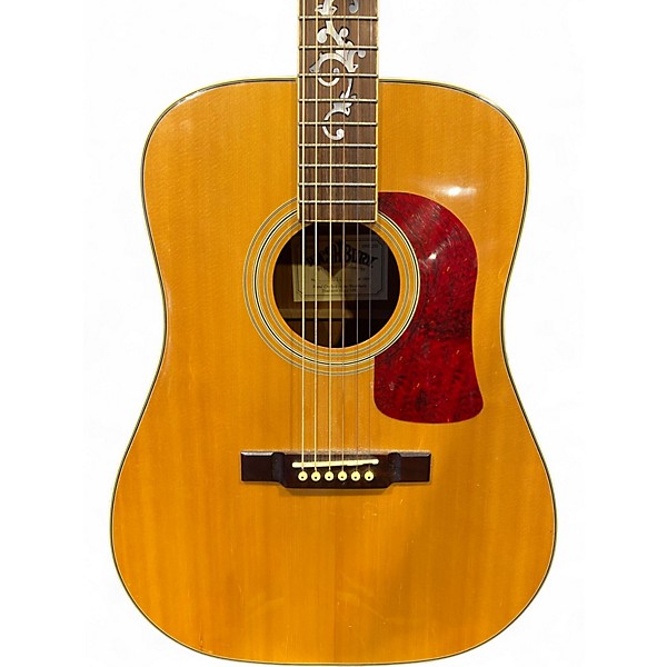 Used 1995 Washburn D95 LDT Natural Acoustic Guitar Natural