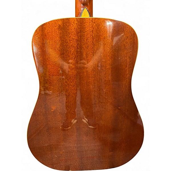 Used 1995 Washburn D95 LDT Natural Acoustic Guitar