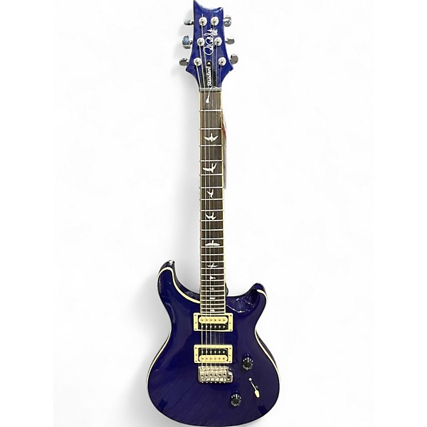 Used PRS SE Standard 24 Blue Solid Body Electric Guitar