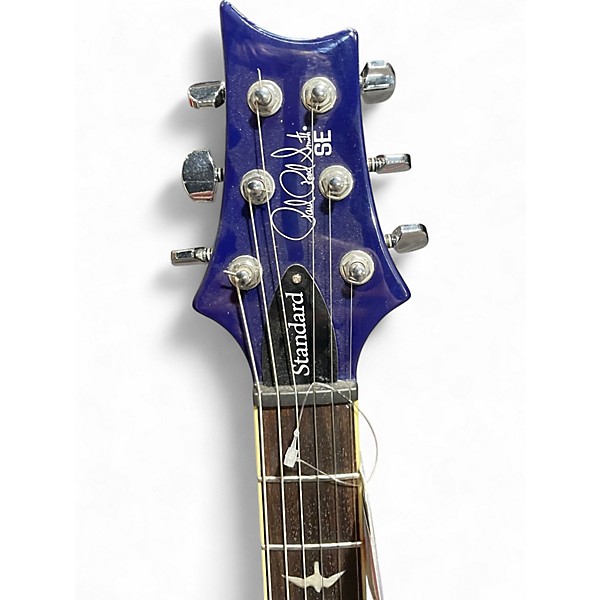 Used PRS SE Standard 24 Blue Solid Body Electric Guitar